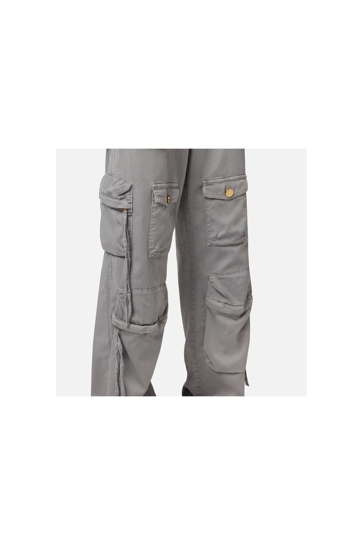 Jeans cargo con lacci ELISABETTA FRANCHI PJ51N41E2 Taglia 40